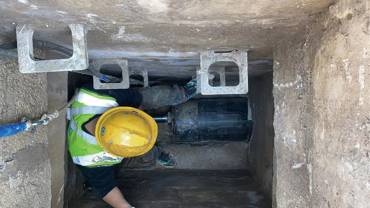 同江HDPE短管内衬法